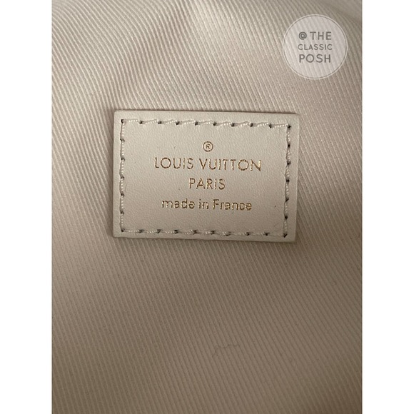 ❌SOLD❌Used Louis Vuitton New Wave Bumbag Belt Bag White MI1119 - Picture 12 of 14